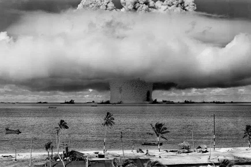 Which was the first city on which the atom bomb was dropped?